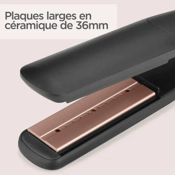 Lisseur vapeur professionnel ST596E - Noir