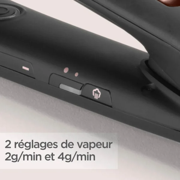 Lisseur vapeur professionnel ST596E - Noir