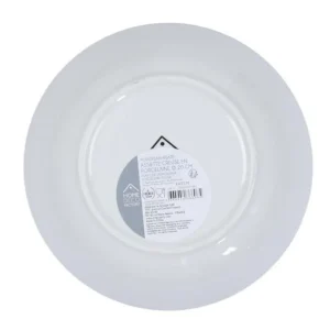 Lot de 6 Assiettes Creuses Mandala 20cm Orange