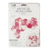 Lot de 30 Ballons Déco Arche 23cm Rose