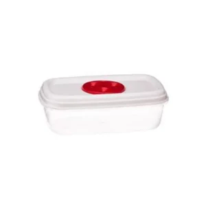 Lot de 5 Boîtes de Conservation Micro-Ondes 25cm Blanc