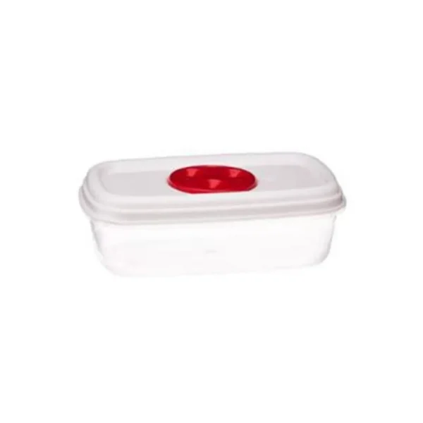 Lot de 5 Boîtes de Conservation Micro-Ondes 25cm Blanc