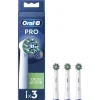Lot de 3 brossettes CROSS ACTION PRO - Blanc