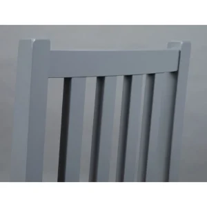 Lot de 2 chaises bois massif assise rembourée LUNA