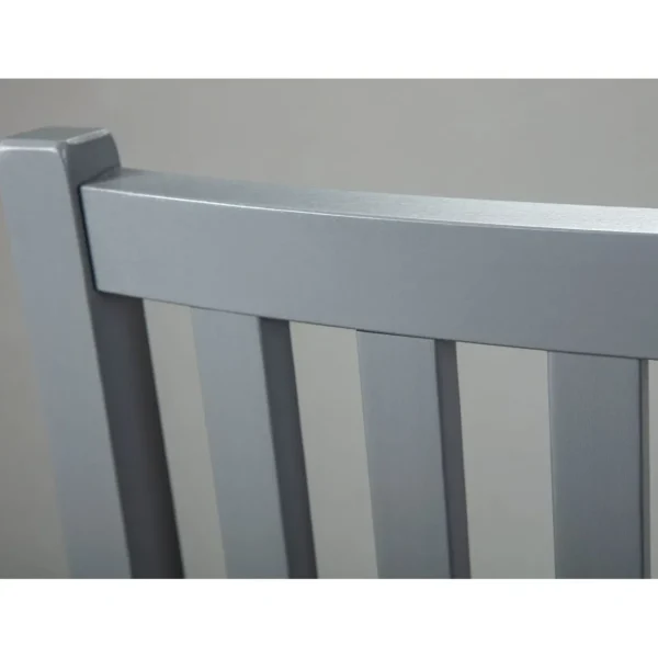Lot de 2 chaises bois massif assise rembourée LUNA
