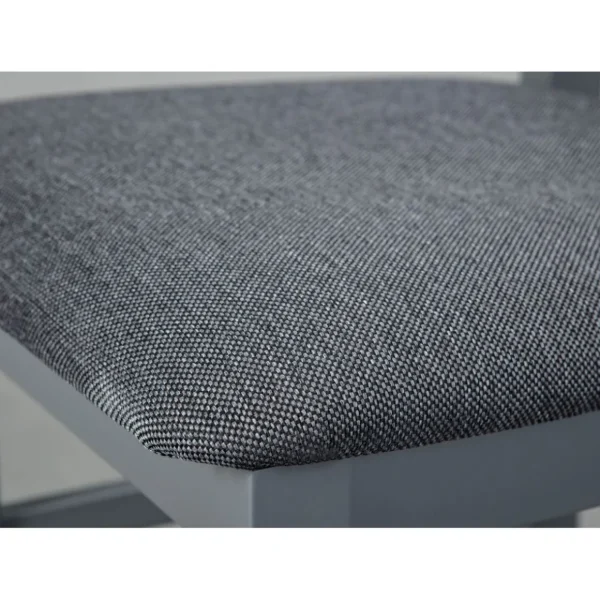 Lot de 2 chaises bois massif assise rembourée LUNA