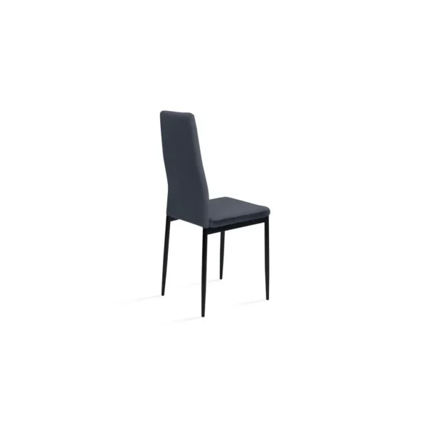 Lot de 6 chaises en velours JUNE