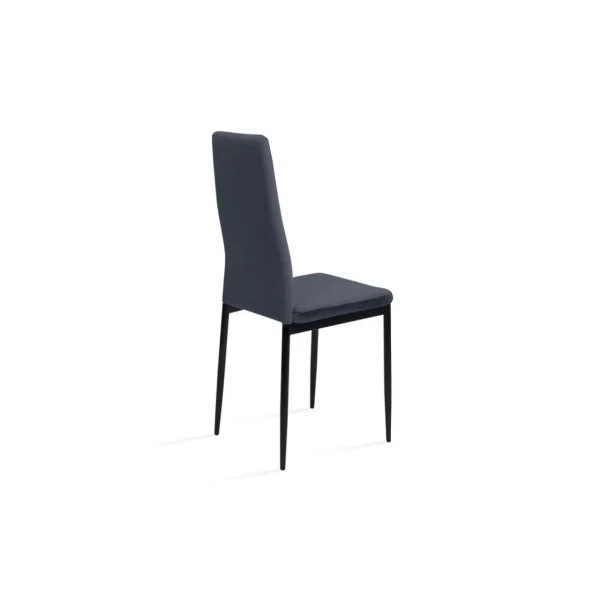 Lot de 6 chaises en velours JUNE
