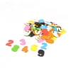 Lot de 100 Chiffres Mousse Adhésifs Multicolore