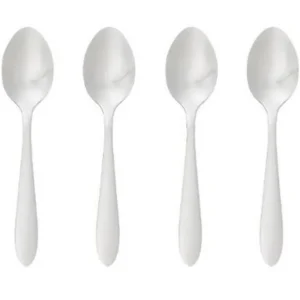 Lot de 4 Cuillères à Café Inox Nevis 14cm Argent