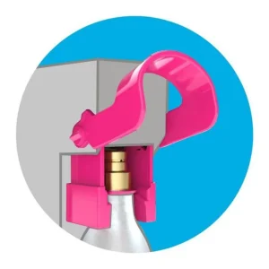 Lot de 3 cylindres de gaz co2 60l quick connect pour machine à gazéifier - 3 x cylindre quick connect