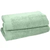 Lot de 2 draps de bain 500 g/m² STUDIO - 70x130 cm