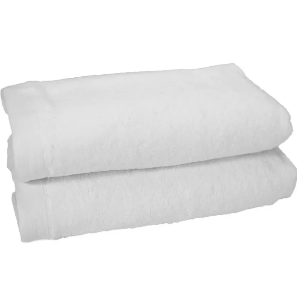 Lot de 2 draps de bain 500 g/m² STUDIO - 70x130 cm