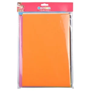 Lot de 10 Feuilles A4 Mousse Multicolore