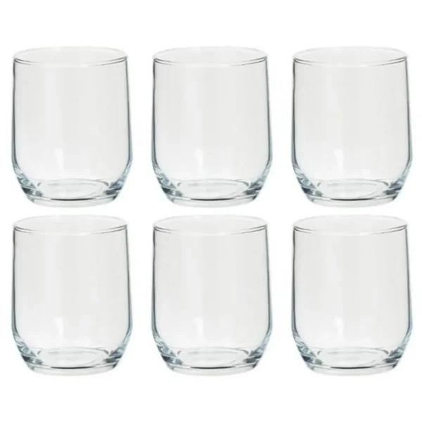 Lot de 6 Gobelets Bas Paol'eau 31cl Transparent