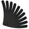 Lot de 50 limes à ongles banane premium - Grain 100/180 - Noir