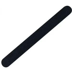 Lot de 50 limes à ongles droites premium - Grain 80/80 - Noir