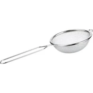 Lot de 2 Passoires à Manche Inox 28cm Argent