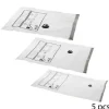 Lot de 5 Sacs de Rangement Compresseur 120cm Transparent
