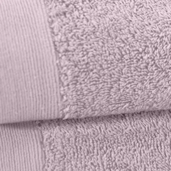 Lot de 2 serviettes de toilette 500 g/m² STUDIO - 50x90 cm