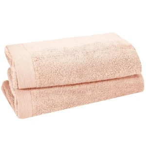 Lot de 2 serviettes de toilette 500 g/m² STUDIO - 50x90 cm