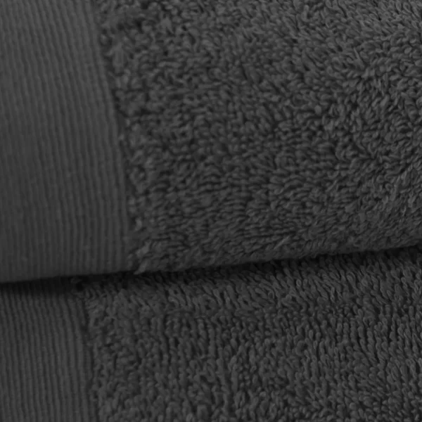 Lot de 2 serviettes de toilette 500 g/m² STUDIO - 50x90 cm