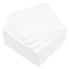 Lot de 40 Serviettes en Papier Cocktail 38x38cm Blanc