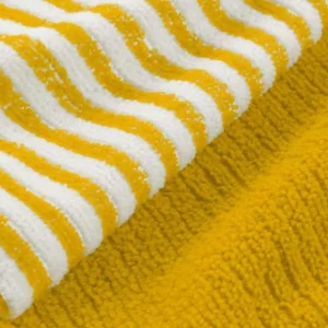 Lot de 3 Torchons Microfibre Cuistot 40x40cm Jaune