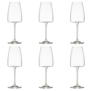 Lot de 6 Verres à Vin Angara 42cl Transparent