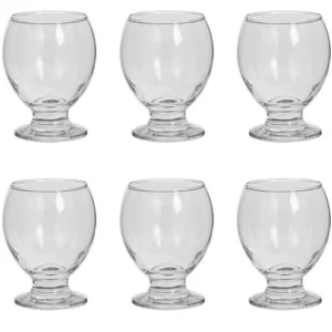 Lot de 6 Verres à Vin Enric 28cl Transparent
