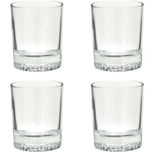 Lot de 4 Verres à Whisky Artico 30cl Transparent
