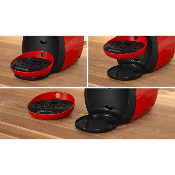 Machine à café multi-boissons Tassimo TAS103E - Rouge et noir