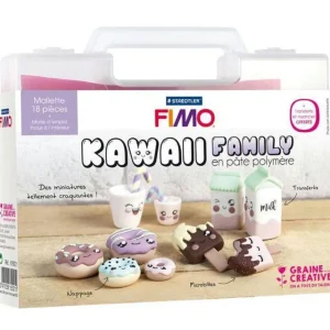 Mallette de modelage Kawaï - pâte polymère