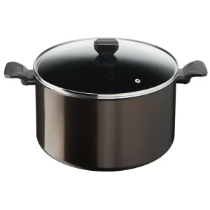 Marmite aluminium + couvercle EASY COOK & CLEAN 30 cm