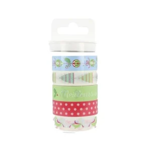 5 masking tapes - Noël classique
