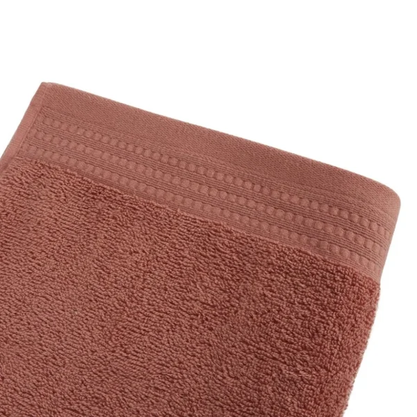 Maxi drap de bain uni en pur coton équitable labellisé Max Havelaar 450 g/m2