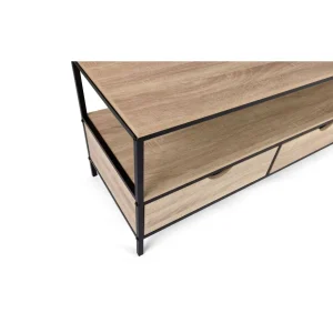Meuble TV 3 tiroirs L160 cm HOUSTON