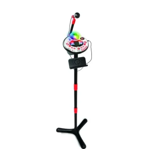 Micro sur pied SuperStar Light Show - Noir