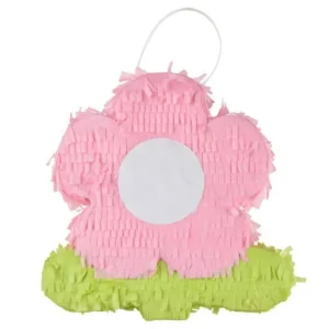 Mini Pinata d'Anniversaire Fleur 20cm Rose