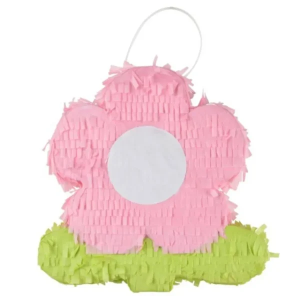 Mini Pinata d'Anniversaire Fleur 20cm Rose
