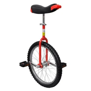 Monocycle ajustable rouge 20 pouces