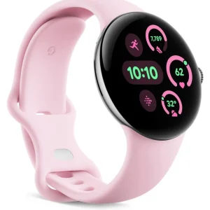 Montre connectée Pixel Watch 3 41 mm Argent Poli 4G