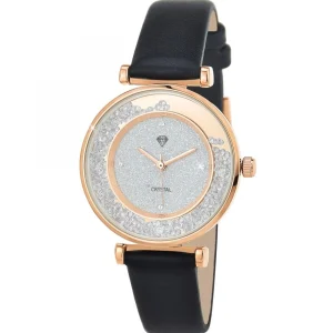 Montre Helèna élégante ornée de Cristaux scintillants