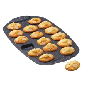 Moule à mini madeleines aluminium recyclé PERFECTBAKE mini
