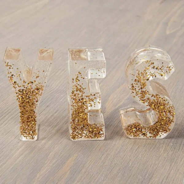 Moule alphabet en silicone