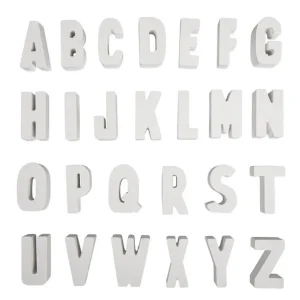 Moule alphabet en silicone
