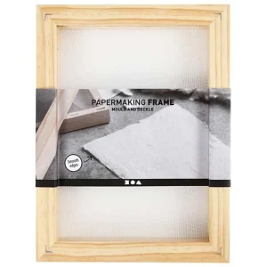 Moule cadre pour fabrication de papier A5 - 23 x 17 x 2 cm