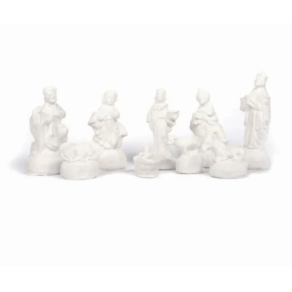 9 moules en latex Santons - Crèche de Noël