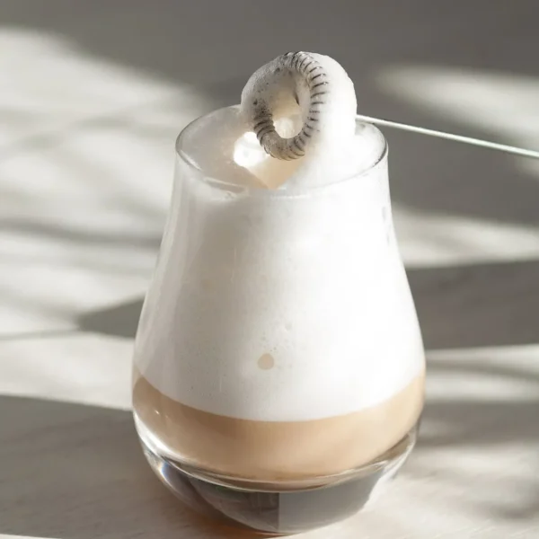 Mousseur à lait électrique KFOAM - Gris et noir