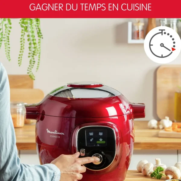 Multicuiseur intelligent cookeo CE85B510 - Rouge